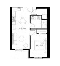 Knight A2 floor plan