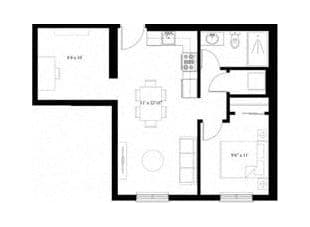 Knight E floor plan