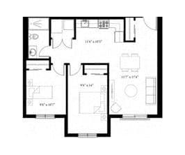Rook B floor plan